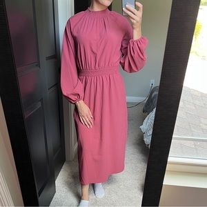 A New Day Stretchy Pink Maxi Dress XS
